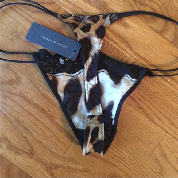 Natori animal print thong - Picture 3 of 3